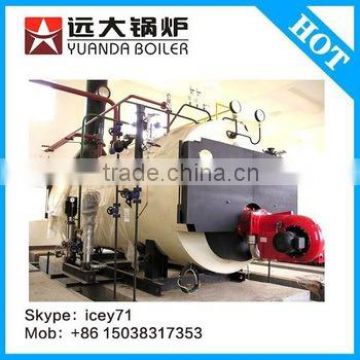 Horizontal Style and Industrial Usage diesel oil / gas fired steam boiler