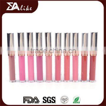 Wholesale square new design unique transparent cute custom lip gloss bottles