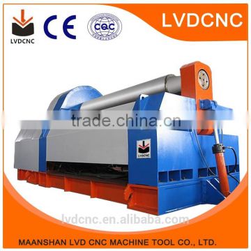W11series mechanical rolling bending machine, 3 roller steel plate rolling machine, sheet metal roller for sale