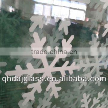 10mm cheap Ceramic silk screen printing glass for sale