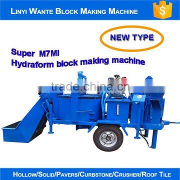 high quality clay interlocking bricks making machine for sale from Linyi Wante Machinery