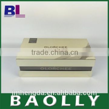 High quality empty paper corrugated carton boxes of wine glass