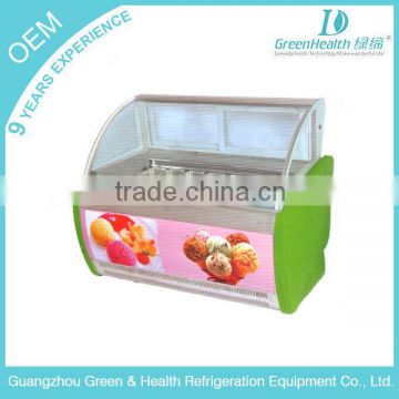 Commercial Single temperature Ice Cream Scooping Cabinet