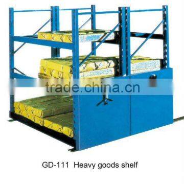 Steel heavy goods shelf