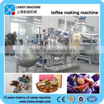 Servo depositor caramel toffee candy machine 3 row