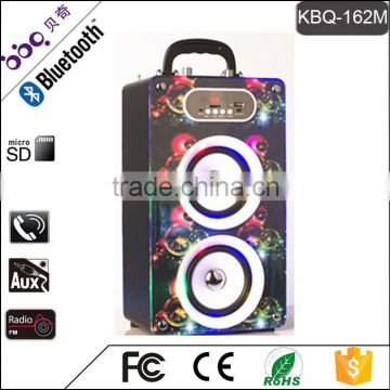 BBQ KBQ-162M 20W 2000mAh Have Infrared Remote-controller Portable Mini Speaker with FM Radio