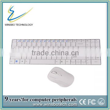 New Fashion 2.4 G Wireless Wireless Keyboard Mouse Combo for universal computer and laptop