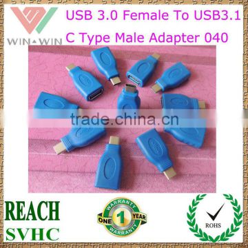 USB 3.0 Female To Type C USB 3.1 Adapter 040
