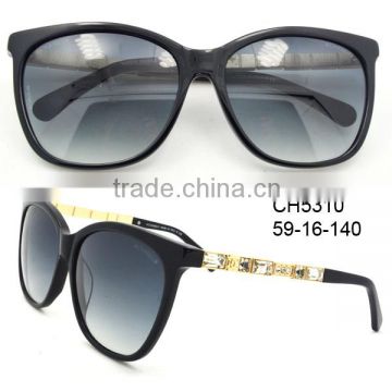CH5310 2015 New latest OEM aceatate fashionable wholesale promotion sunglasses