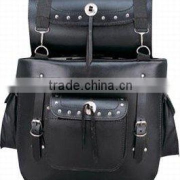 DL-1605 Leather Saddle Bag