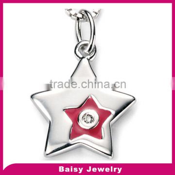 new style Stainless Steel long pendant necklaces for girls