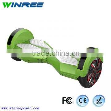 Factory wholesale 2 wheel smart self balance bluetooth speaker hover board scooter 8inch with LED light&Bluetooth speaker