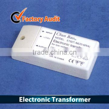ET-60T 60W Electronic Transformer for Low Voltage Halogen light