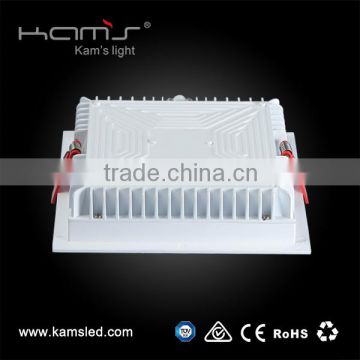 China manufacturer led ceiling panel light recessed round ,square type CE &ROHS certificated