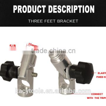 Aluminum three Feet Bracket/Tripod connector