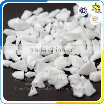 Zibo Tianrui high quality landscaping glass rock manufature