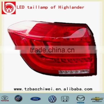 Rear taizhou Baozhiwei LED tail lamp of highlander