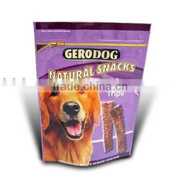 hot sell Stand-up Pet Food Bag with big discount in 2 monthspet food packaging