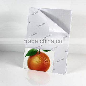 115gsm/135gsm/150gsm glossy adhesive photo paper with high quality from China
