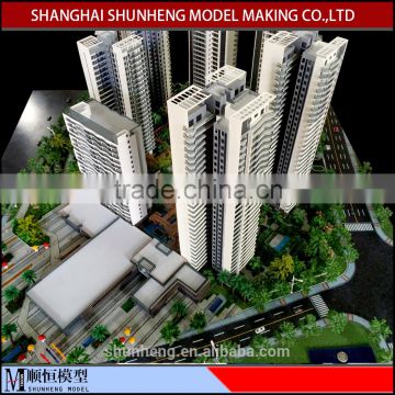 Apartment Maquette miniature construction building scale model