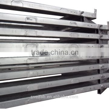 ISO9001 galvanized heavy steel structual fabrication