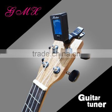 Clip-on Guitar Tuner for Chromatic Guitar Bass Violin Ukulele Tuner&Metronome with Color Display