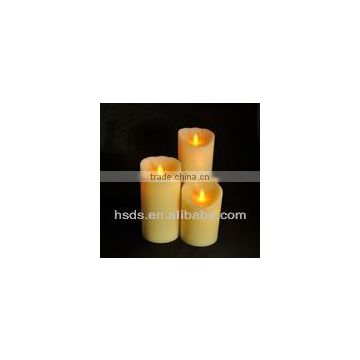 battery moving flame led candle from China