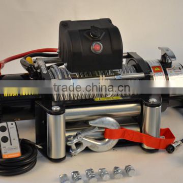 4X4 Winch For Vehicle recovery tools with 3 planetary gear, gear ratio 191:1 HC Winch