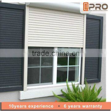 Powder coat security shutters aluminum roller shutter window ,roller shutter window