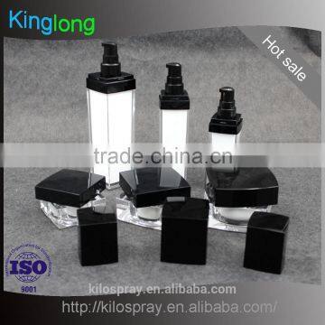 Top quality ISO certified Acrylic Custom cosmetic purple lotion bottle