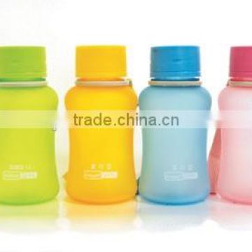 Wholesale different size plastic sport water bottle/cosmetic bottle