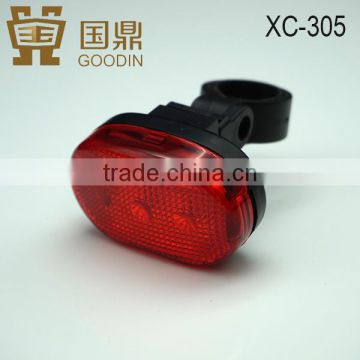 Promotion Cycling Bicycle Safety light,3 red led, bicycle light set