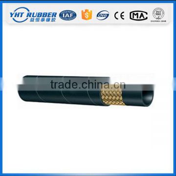 R2at High intensity two steel wire braid soft hydraulic rubber hose