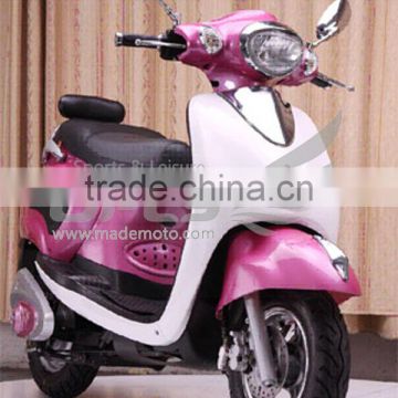 Hot Selling Lovely Pink Motor Scooter with hand brake