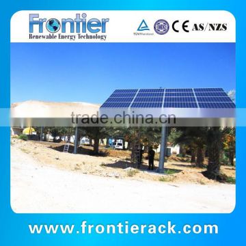 Solar tracker mounting system