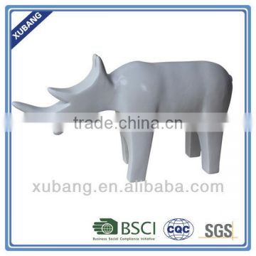Resin Rhino Decor Animal Table Decoration