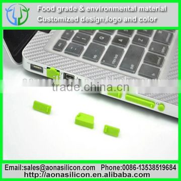 silicone dustproof insert parts, silicone shockproof parts for computer