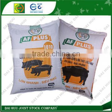 Packing animal feed PP woven bag