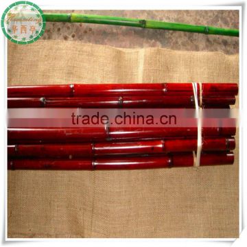 custom red raw bamboo poles