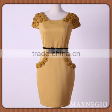High quality clothing factories in china elegant OEM Service fashion dress