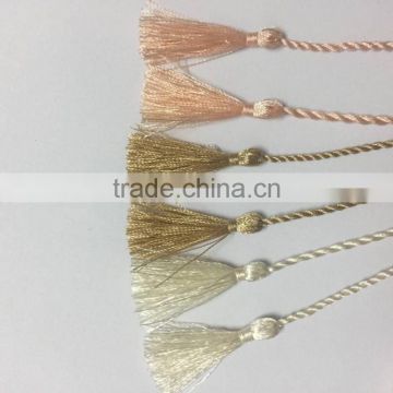 Contemporary hot sale silk mini tassel for garment decoration