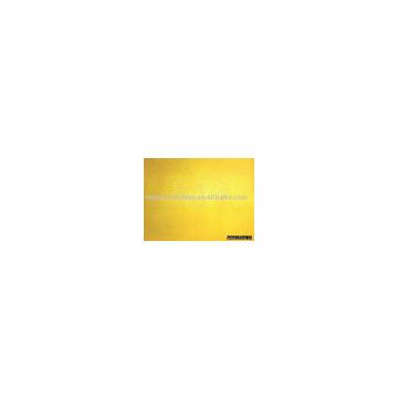VIVID YELLOW PU synthetic leather(bag leather, artificial leather,garment leather)