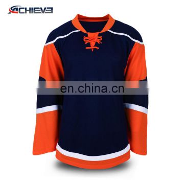 Wholesale custom sublimation ice hockey jerseys , design pro ice hockey jerseys apparel