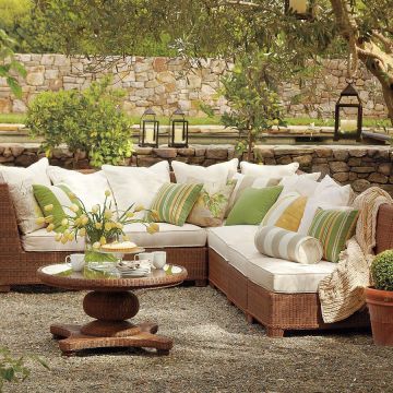 Modern Outdoor Garden Furniture Environmental Protection  Comfortable Customized
