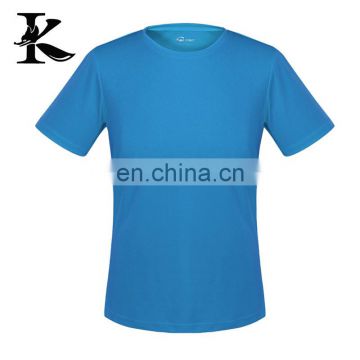 Cheap fast wicking comfortable hiking blank sports t shirt for men