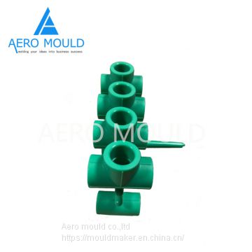 Customizable high quality Plastic black water pipe fitting Mould