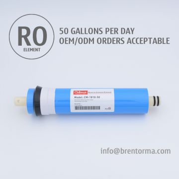 CM-1810-50 50GPD Customized RO Membrane Replacement Reverse Osmosis Element