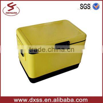 54lt Corona metal rolling ice stacker cooler box for wine