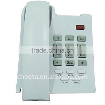 fashion and cheap wired basic telephone CE ROHS standard