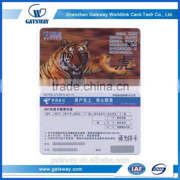 Wholesale Customized Printing Professional Quality Plastic Card